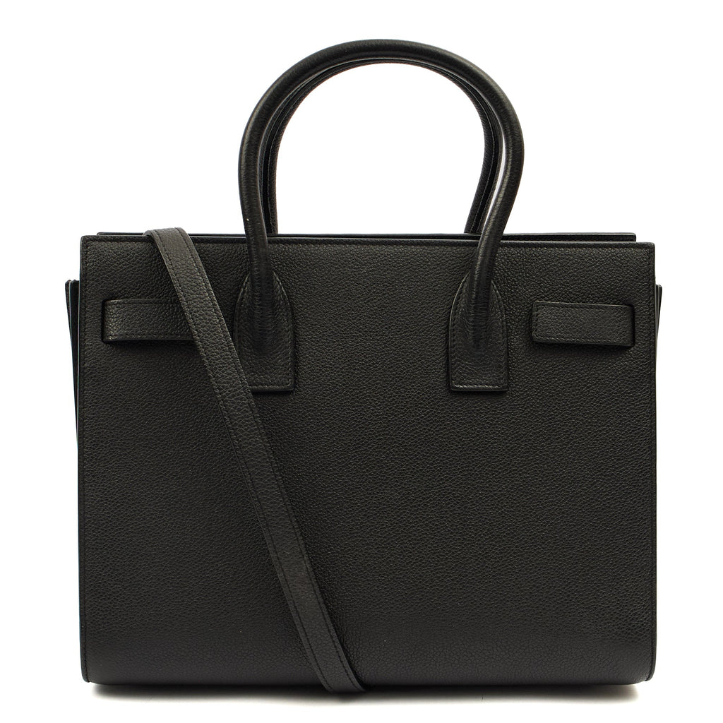Saint Laurent Tote Sac de Jour Baby in Black, Leather