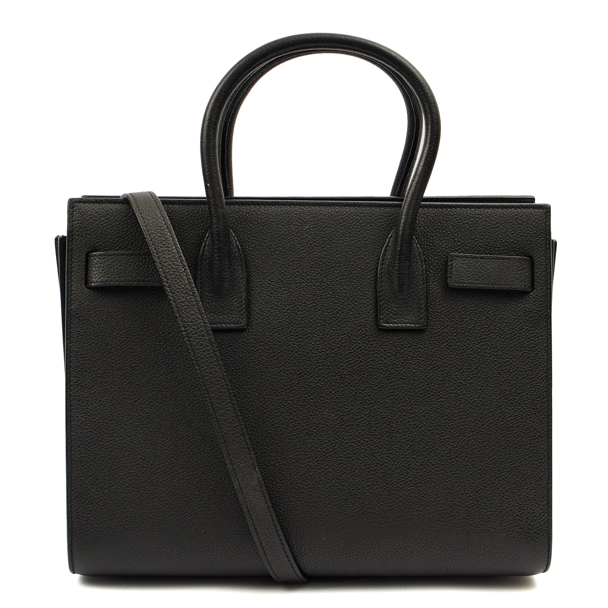 Saint Laurent Tote Sac de Jour Baby in Black, Leather