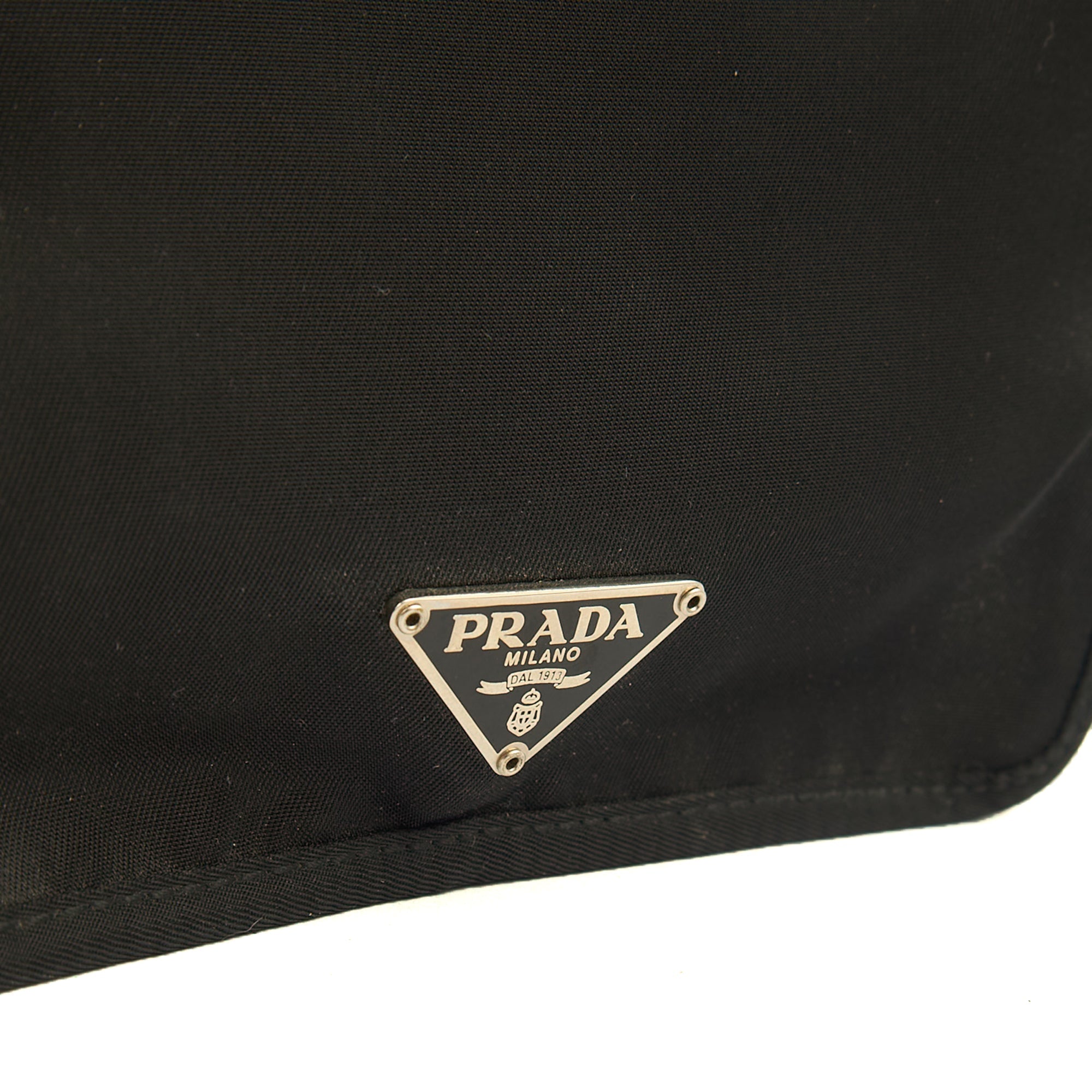 Prada Wallet Nylon Pouch Wristlet in Black, Nylon