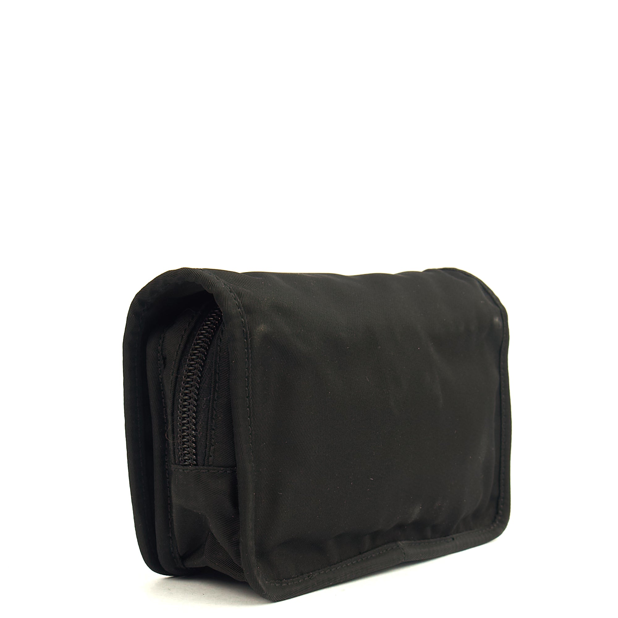 Prada Wallet Nylon Pouch Wristlet in Black, Nylon