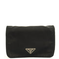 Prada Wallet Nylon Pouch Wristlet in Black, Nylon