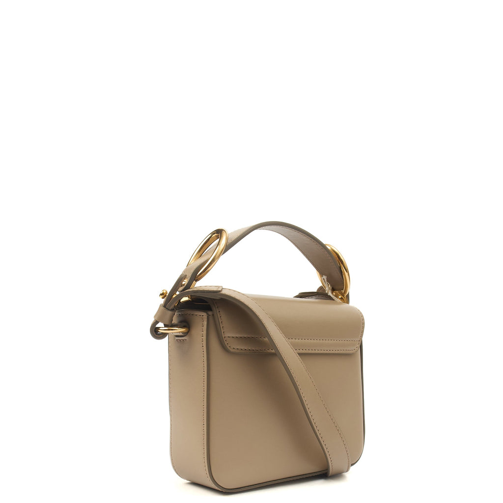 Chloe Cross Body Chloe C - Small in Grey, Leather