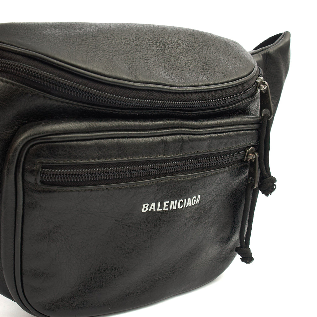 Balenciaga Cross Body Crossbody in Black, Veau (Calfskin)