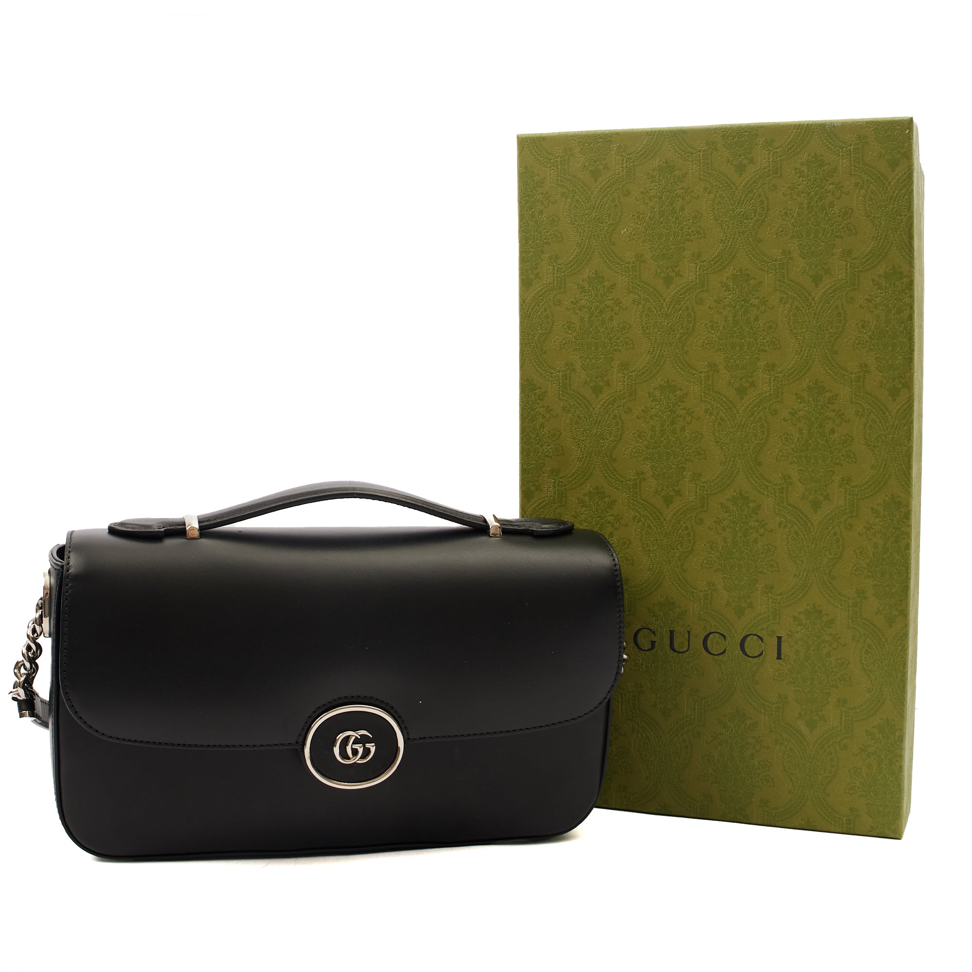 Gucci Shoulder Bag Petite GG Shoulder Bag - Mini in Black, Leather