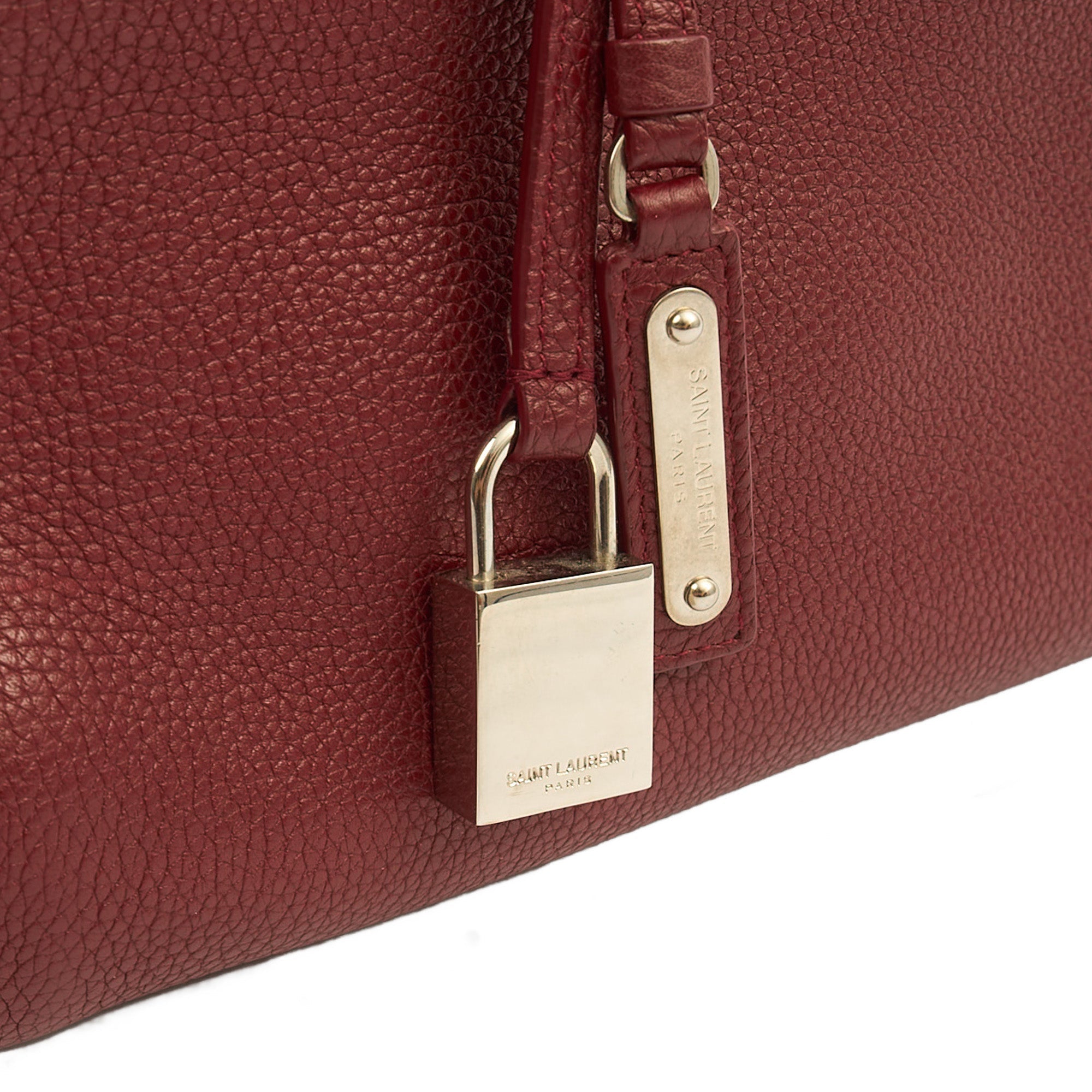 Saint Laurent Mini Bag Sac de Jour Nano in Red, Leather