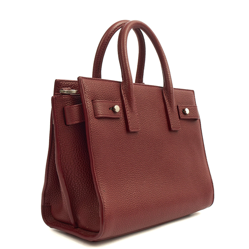 Saint Laurent Mini Bag Sac de Jour Nano in Red, Leather