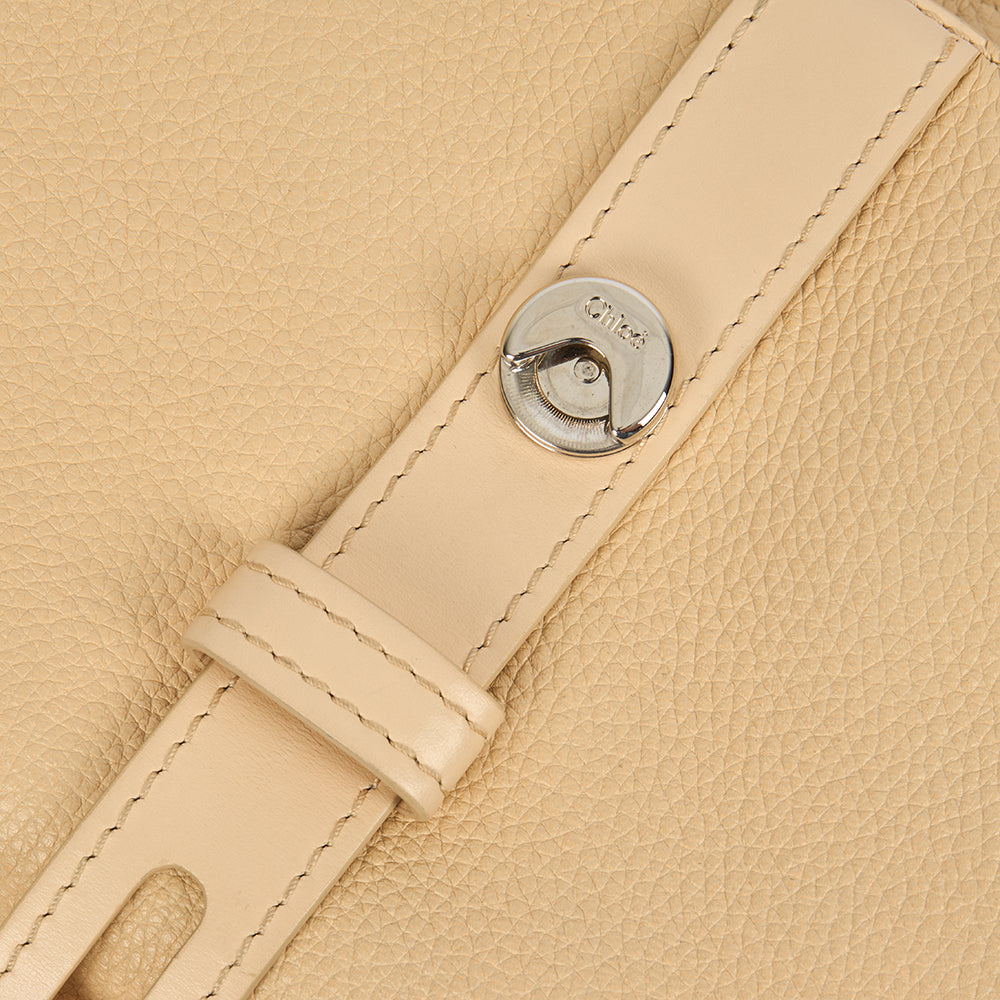 Chloe Tote Aby Tote - Medium in Neutral, Calfskin Leather