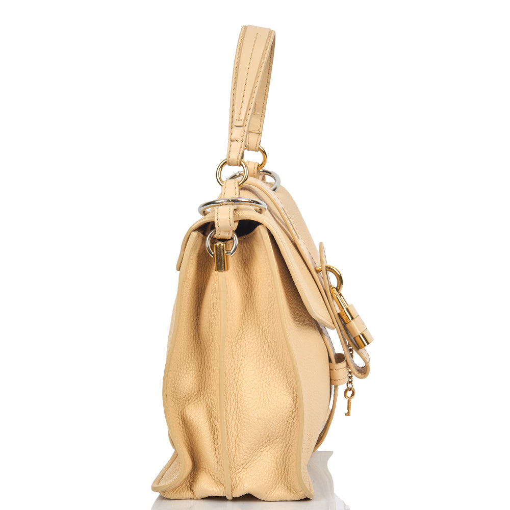 Chloe Tote Aby Tote - Medium in Neutral, Calfskin Leather