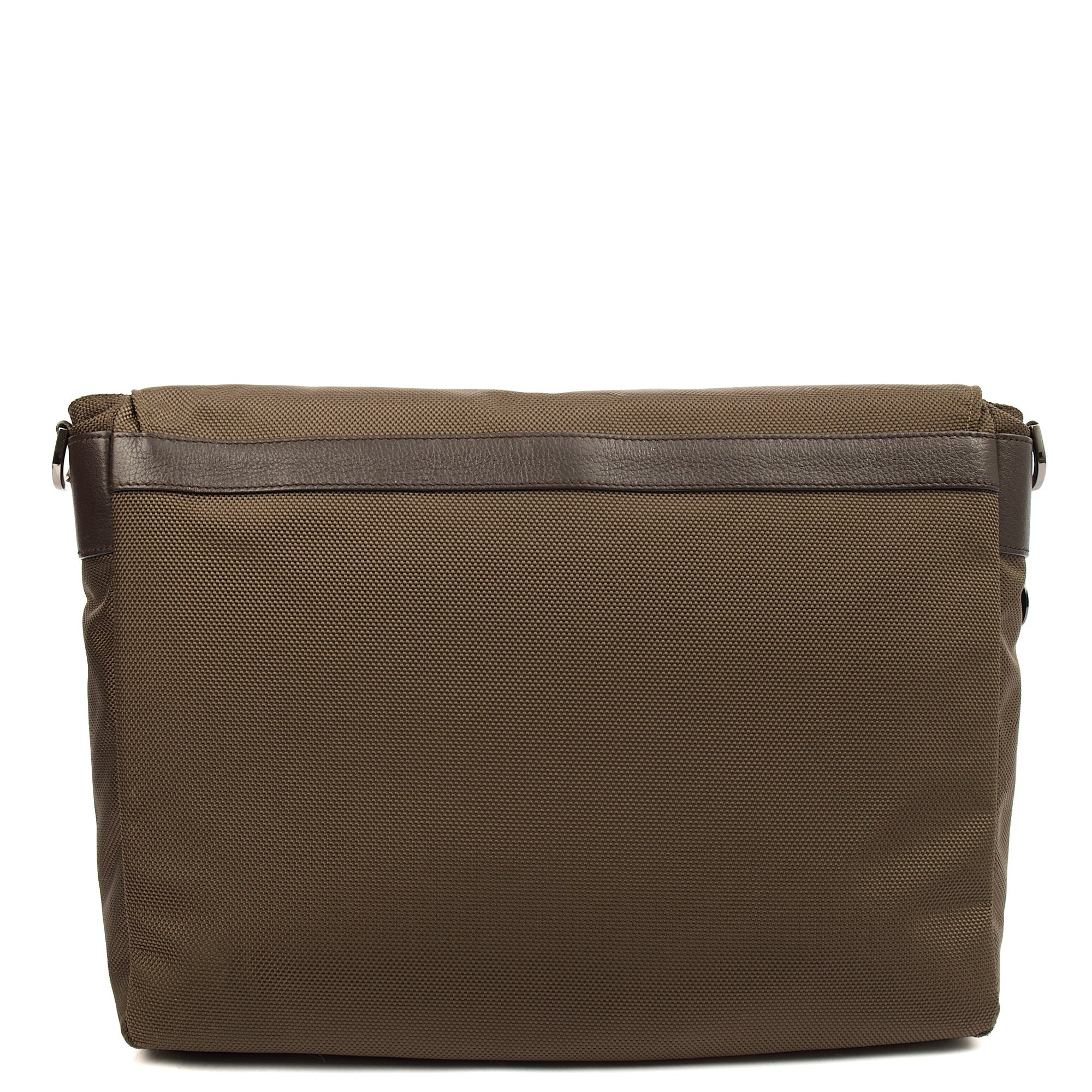 Mulberry Satchel Messenger in Green, Fabric