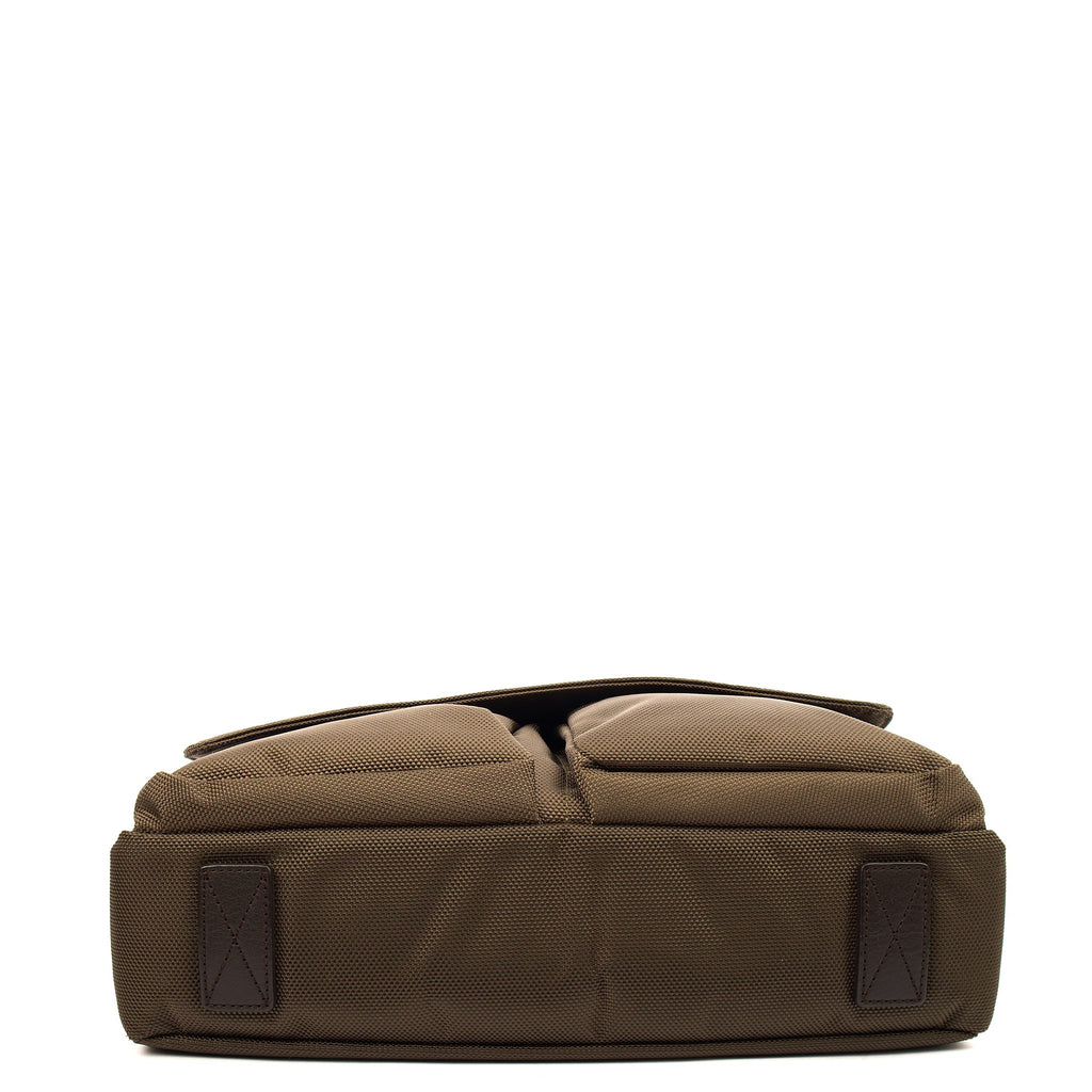 Mulberry Satchel Messenger in Green, Fabric