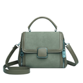 New Trendy Contrasting Soft Leather Crossbody Bag YC-9830