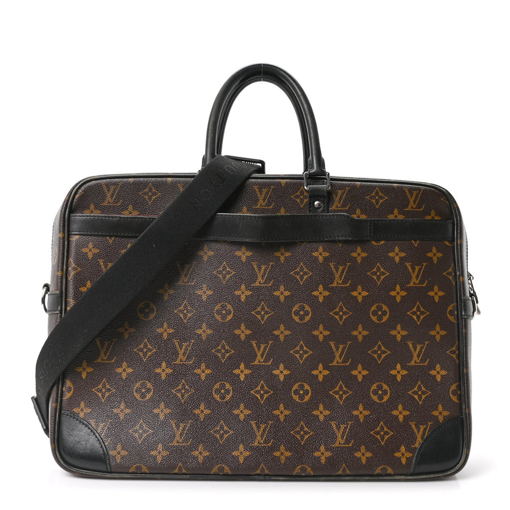 Monogram Macassar Porte-Documents Voyage GM