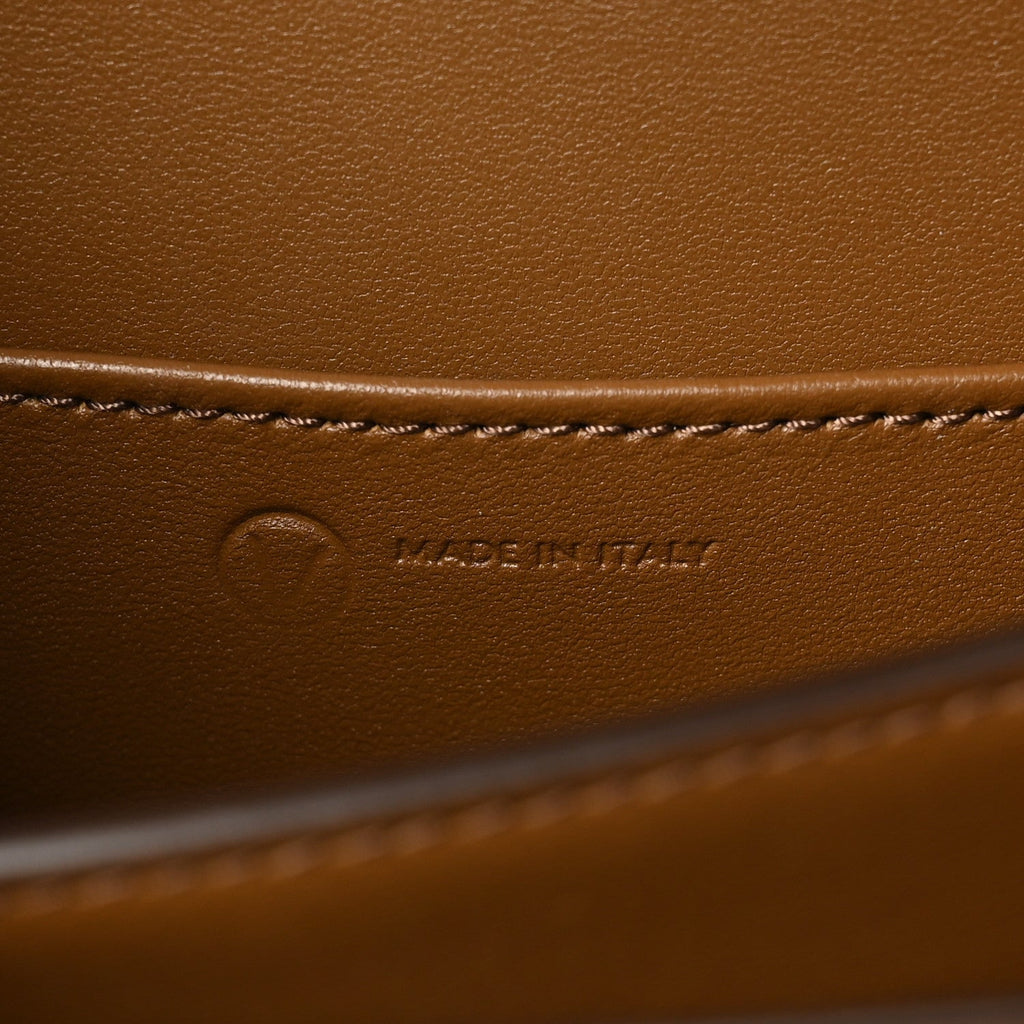 Box Calfskin Teen Classic Box Flap Bag Camel