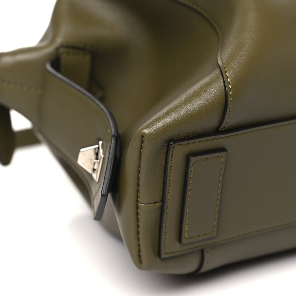 Smooth Calfskin Small Soft Antigona Dark Khaki