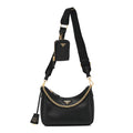 Saffiano Lux Re-Edition 2005 Shoulder Bag Black