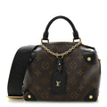 Monogram Petite Malle Souple Black