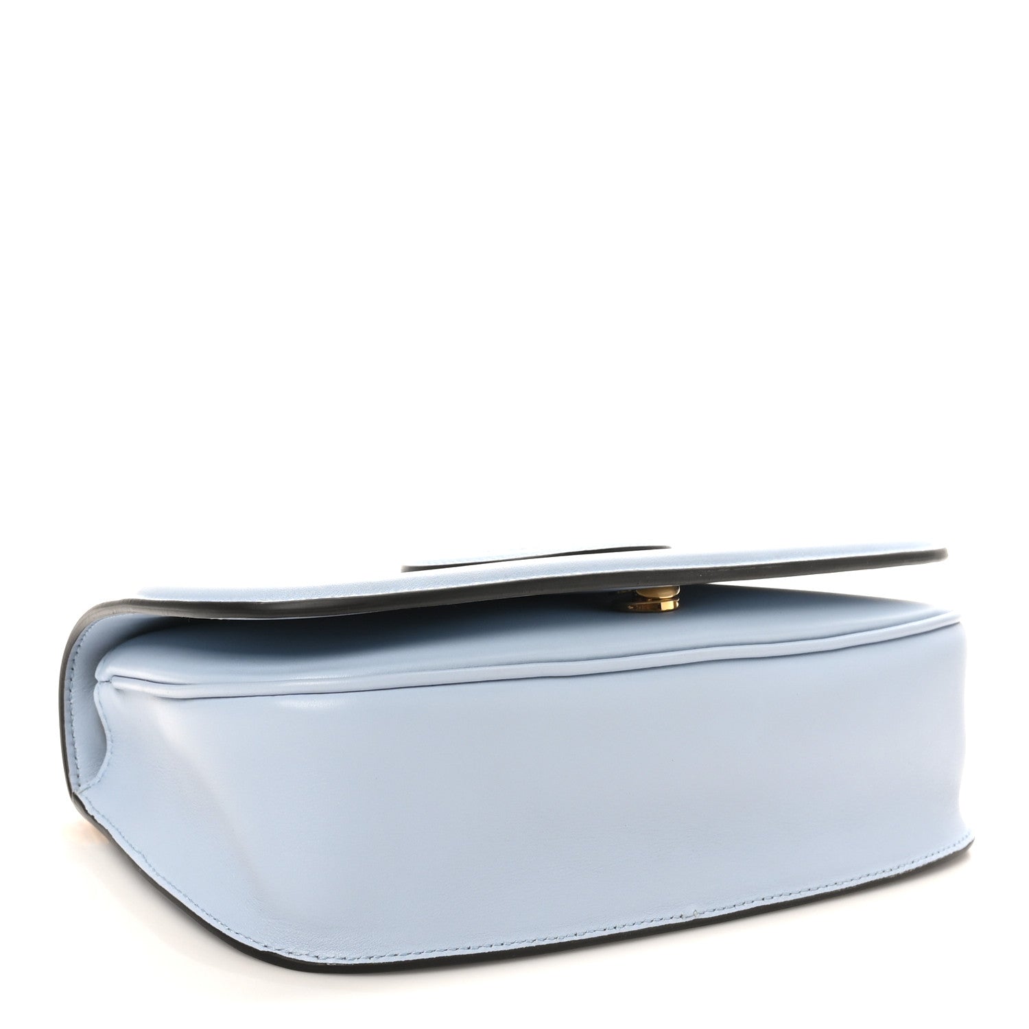 Roxy Calfskin Medium Blondie Top Handle Bag Cloudy Blue