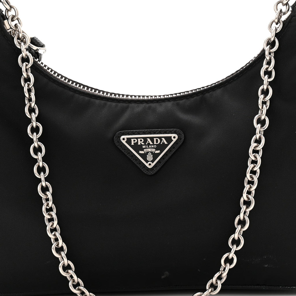 Nylon Re-Edition 2005 Shoulder Bag Black
