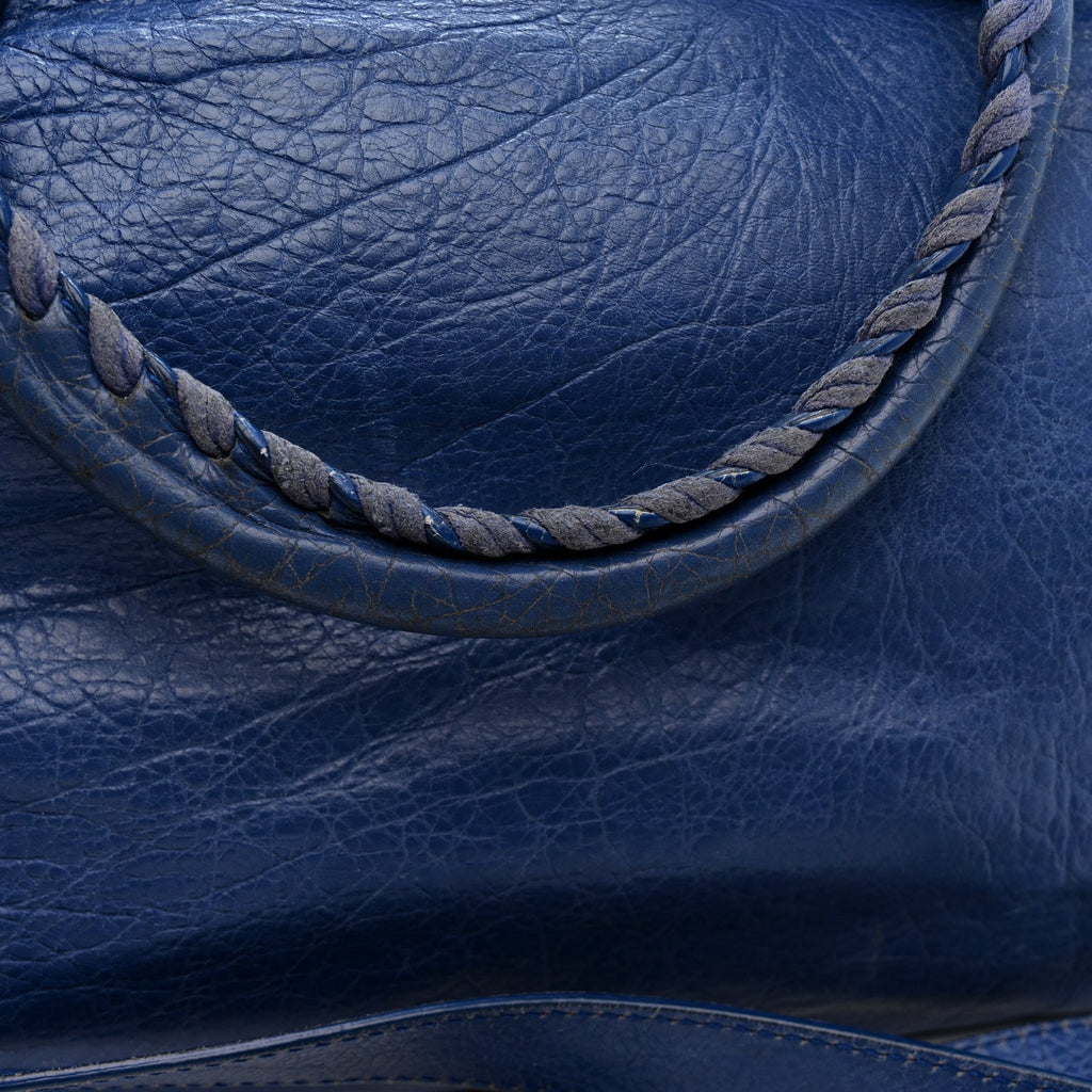 Agneau Giant 12 Silver Hardware Velo Bleu Glacier