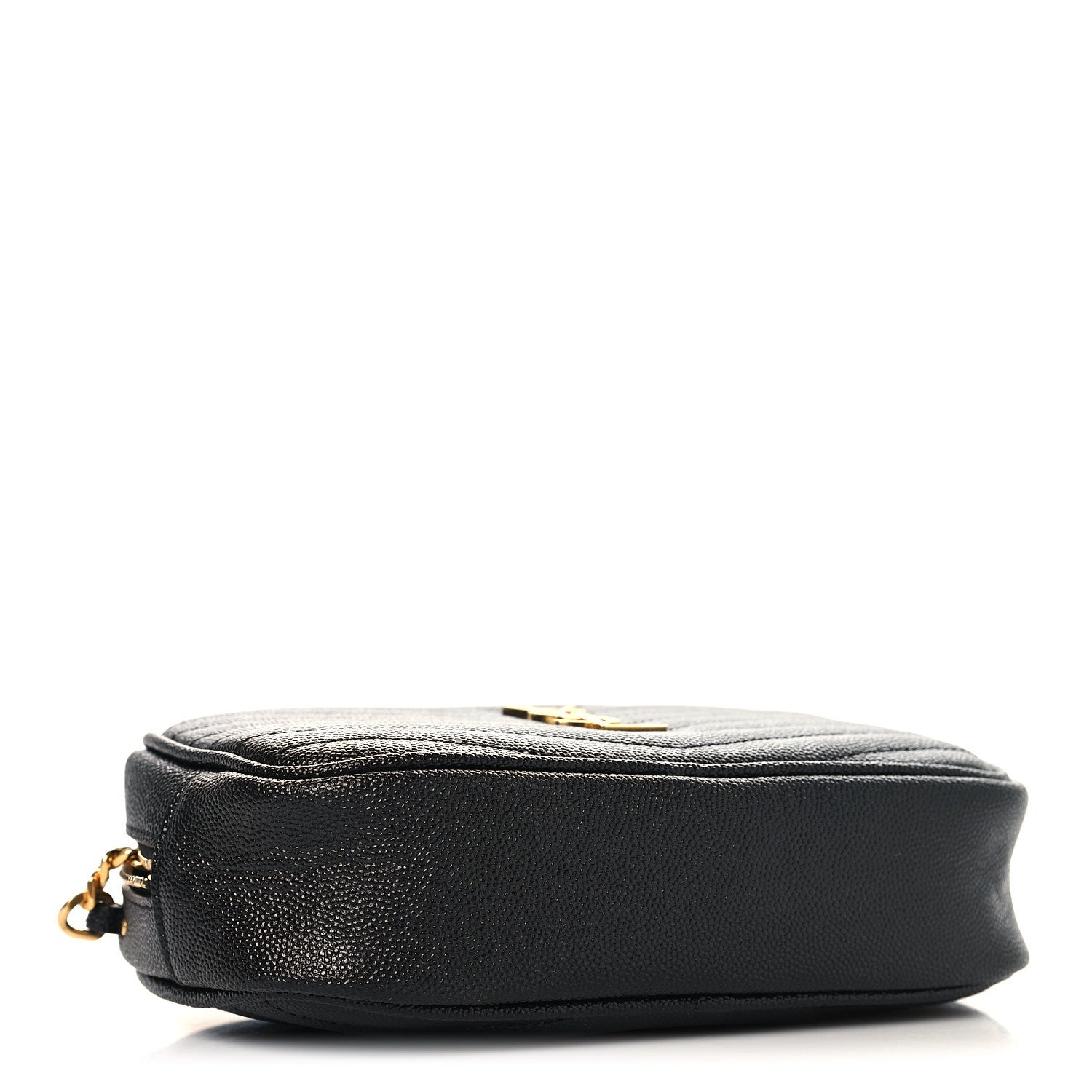 Grain De Poudre Matelasse Monogram Mini Lou Camera Bag Black