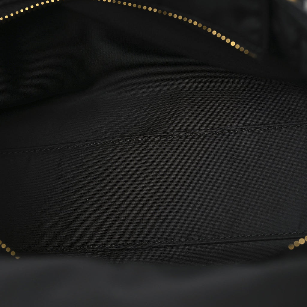 Re-Nylon Medium Explore Shoulder Bag Black