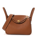 Taurillon Clemence Mini Lindy 20 Gold