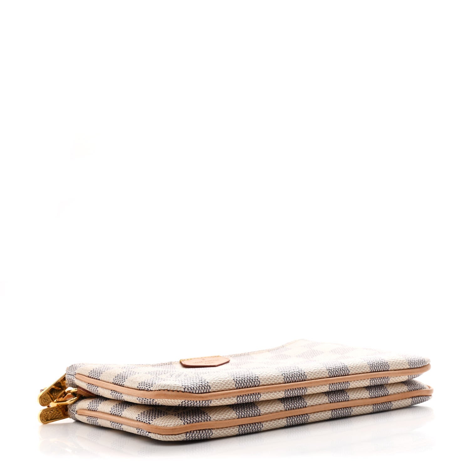 Damier Azur Double Zip Pochette