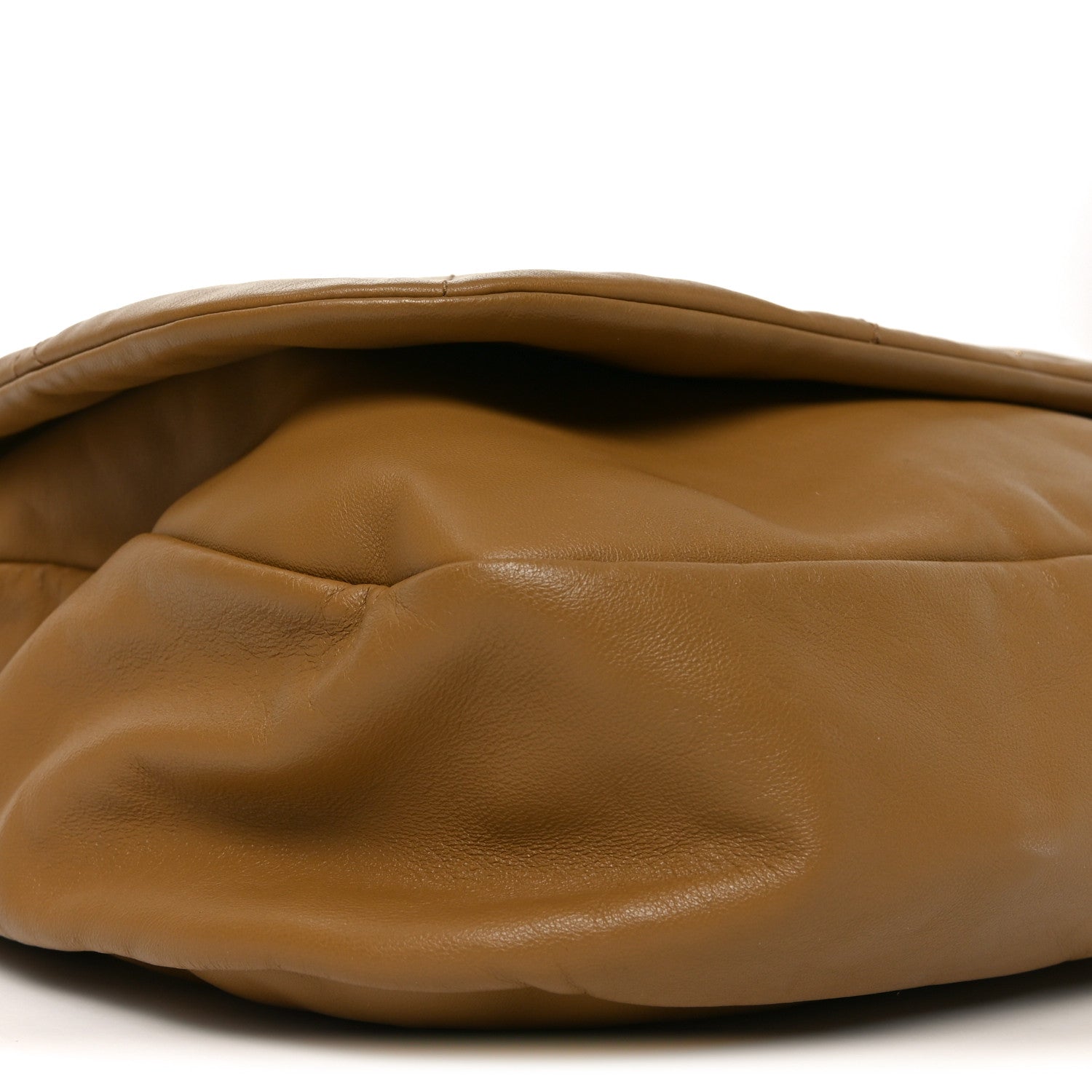 Lambskin Matelasse Monogram Large Jamie 4.3 Tabac Brown