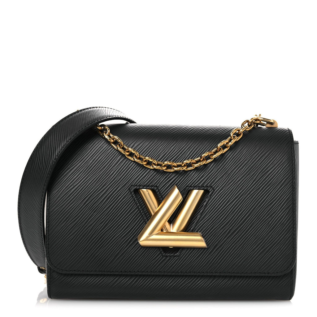 Epi Twist Shoulder Bag MM Black