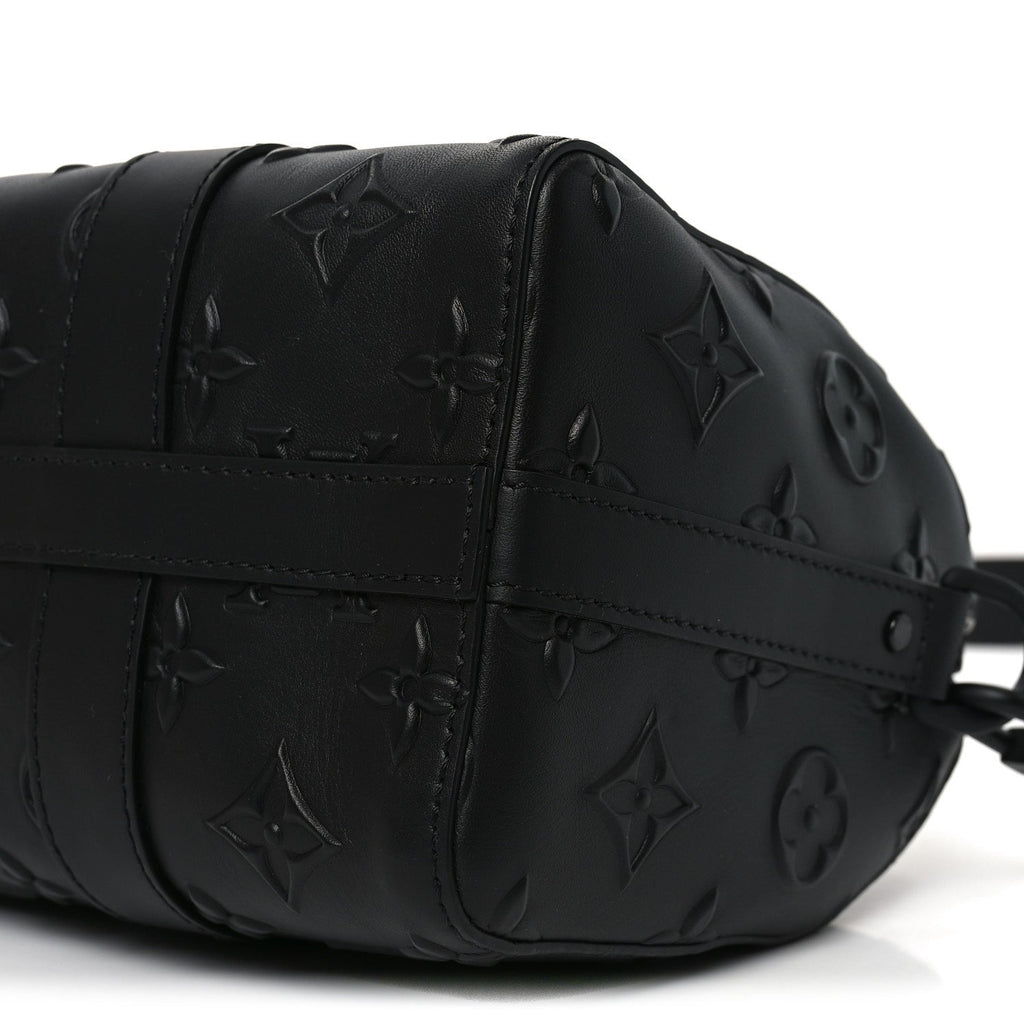 Monogram Seal City Keepall Black