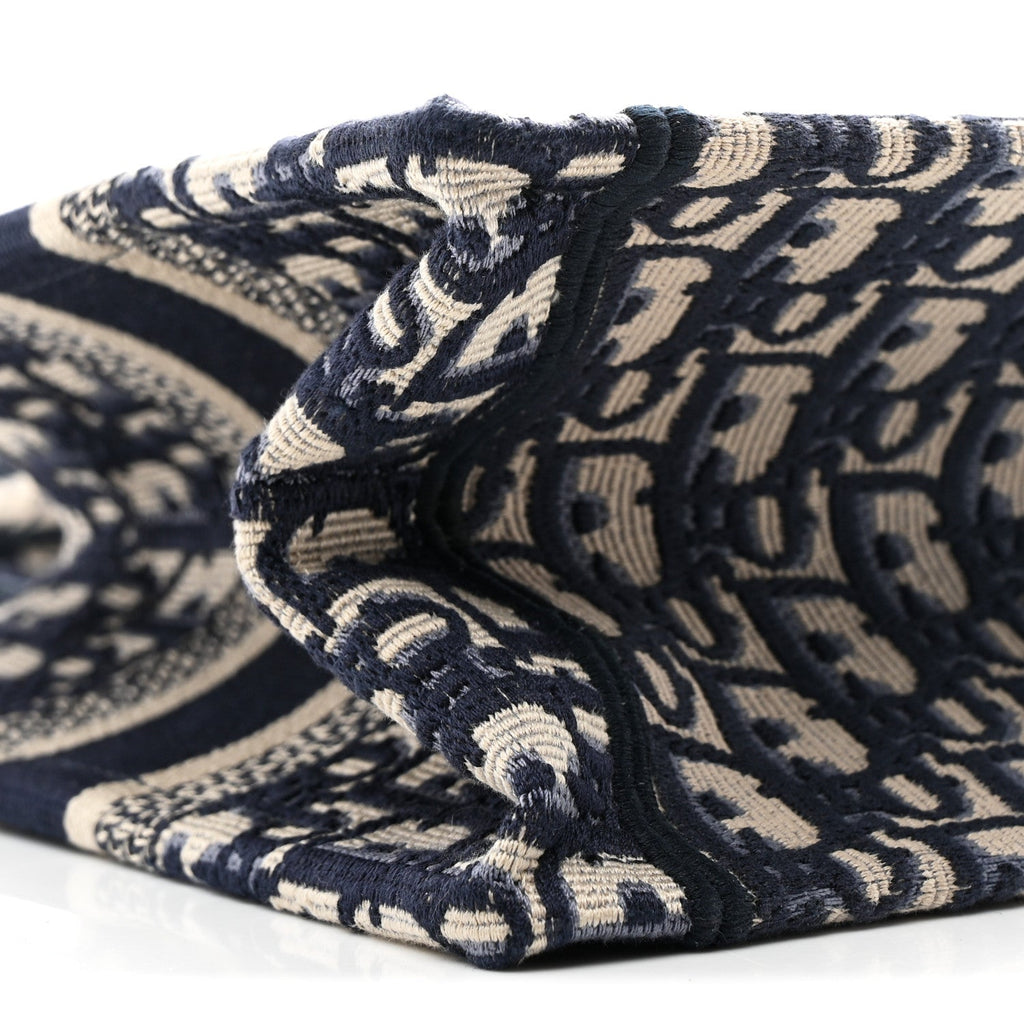 Oblique Small Book Tote Blue Multicolor
