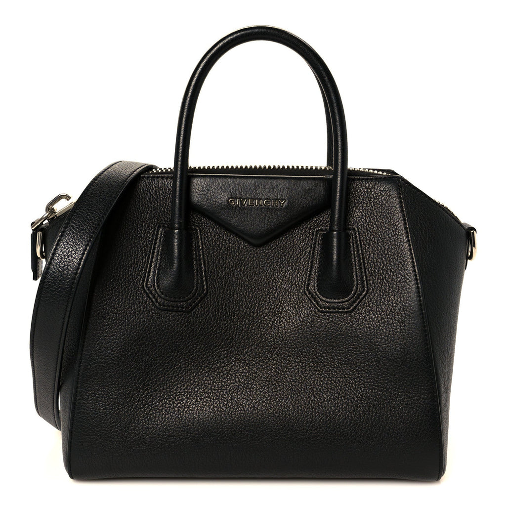 Sugar Goatskin Small Antigona Black