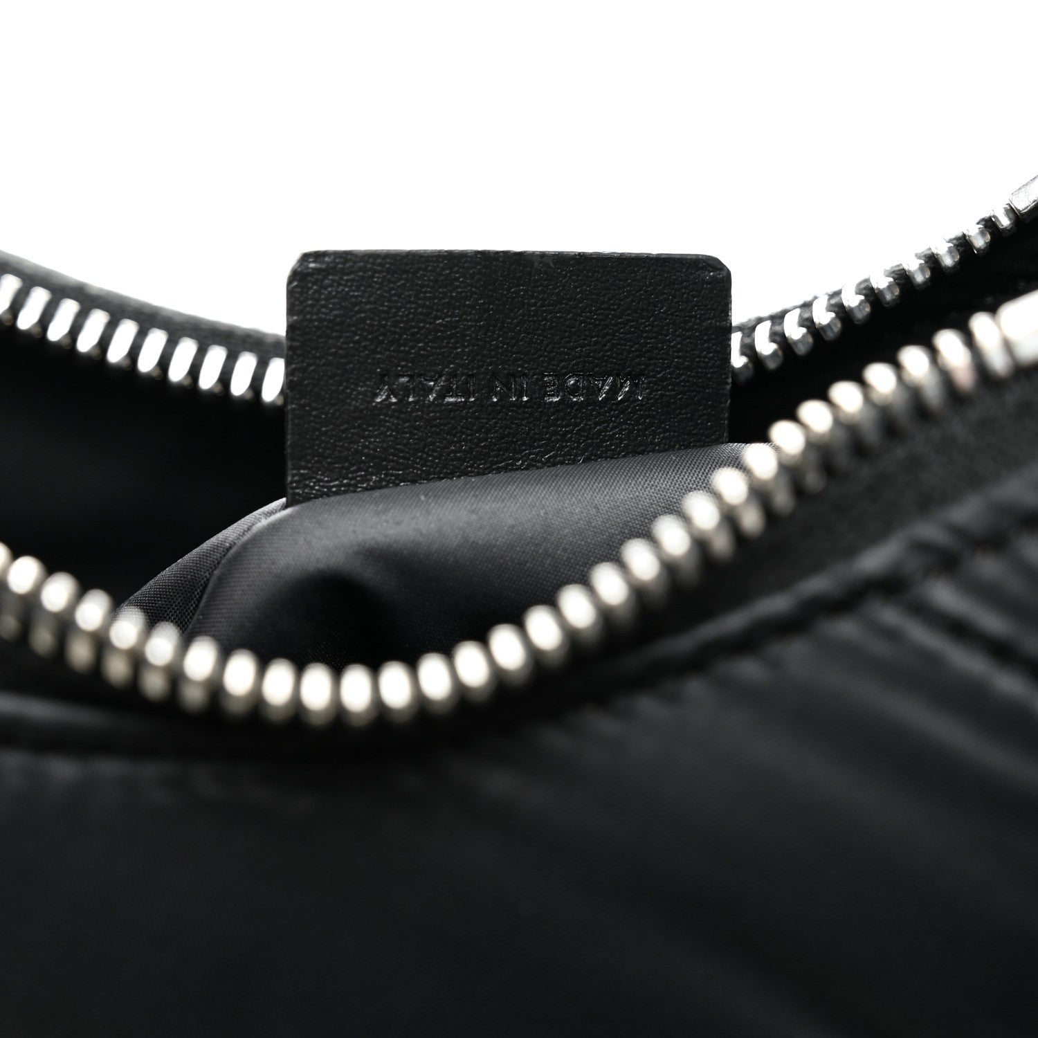 Nylon Ava Shoulder Bag Black