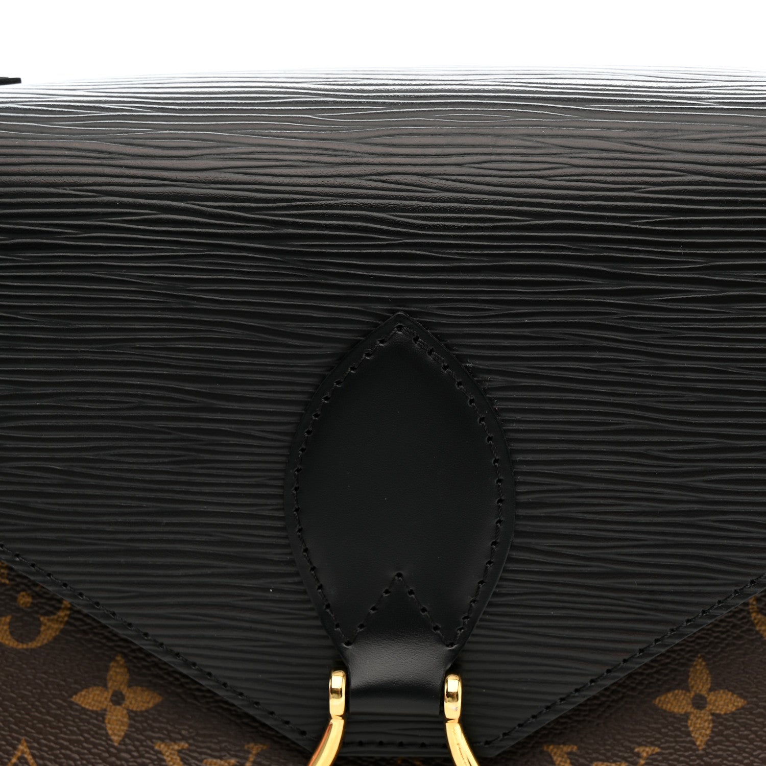 Epi Monogram Saint Michel Black