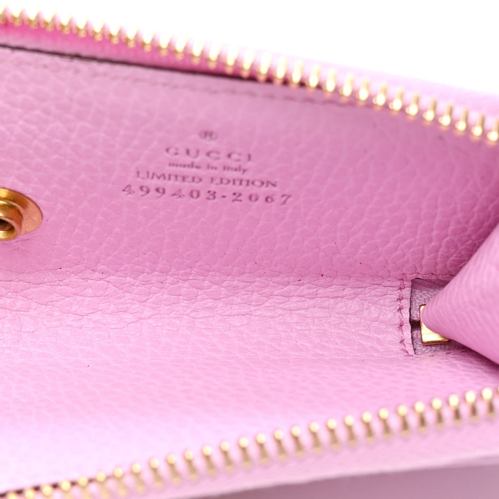Dollar Calfskin Bosco Zip Around Key Case Malva