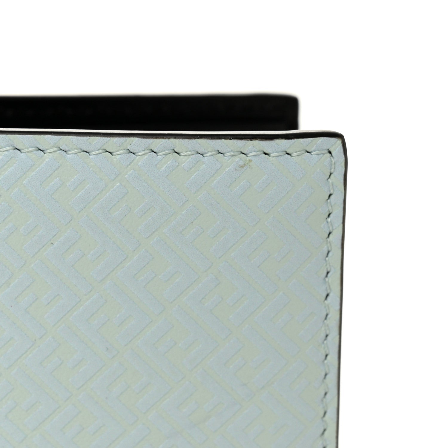 Vitello Grace Micro FF Embossed Bi-Fold Wallet Baleari