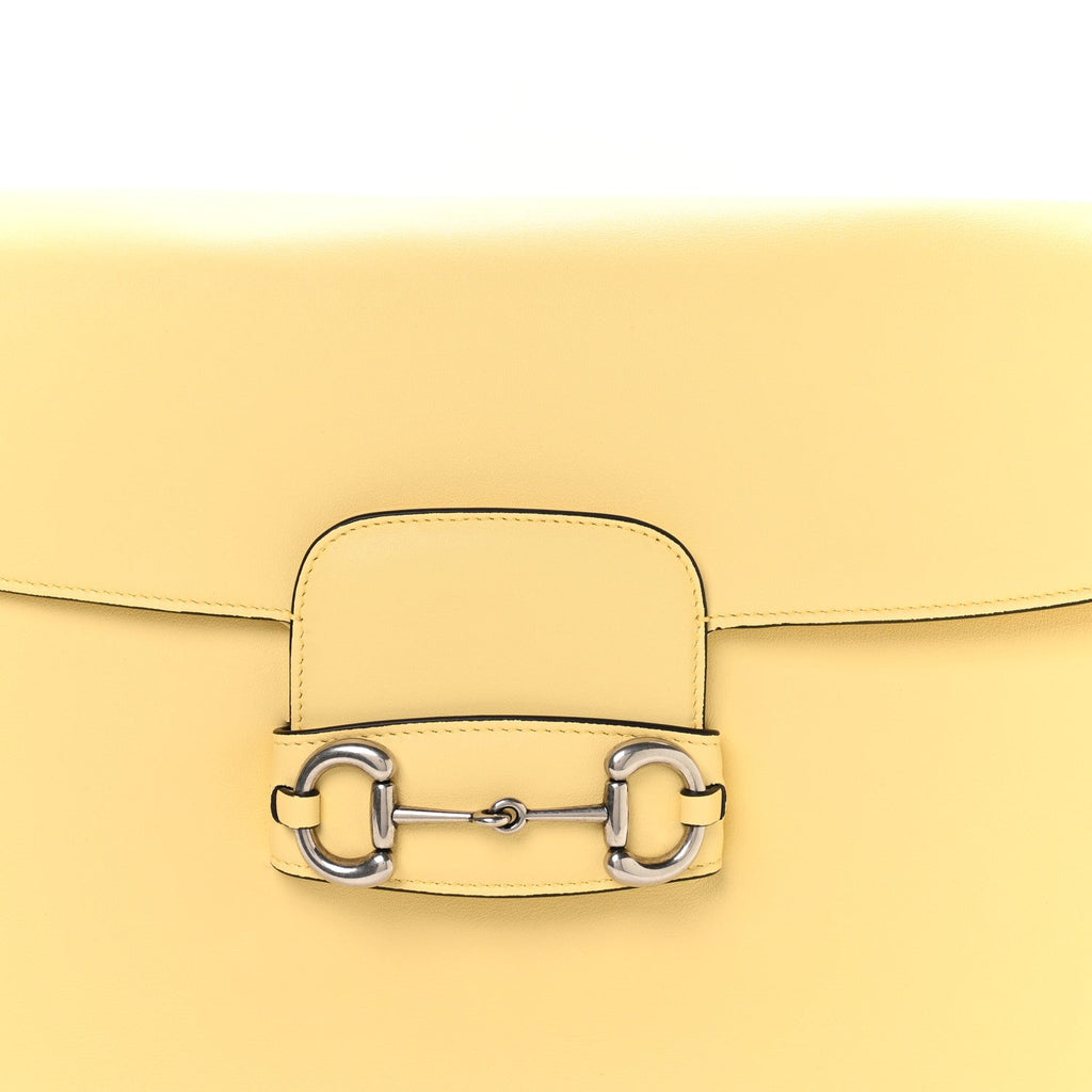 Calfskin Large Aura Horsebit 1955 Shoulder Bag Butter