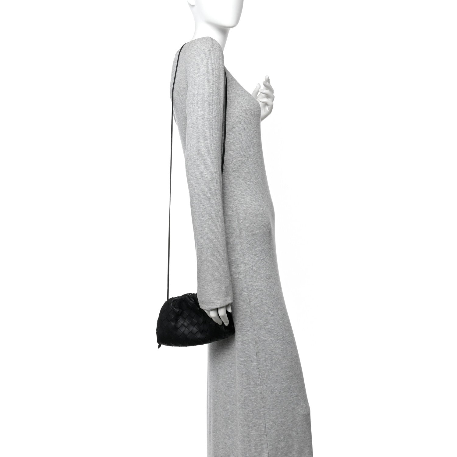 Nappa Intrecciato The Mini Pouch Black