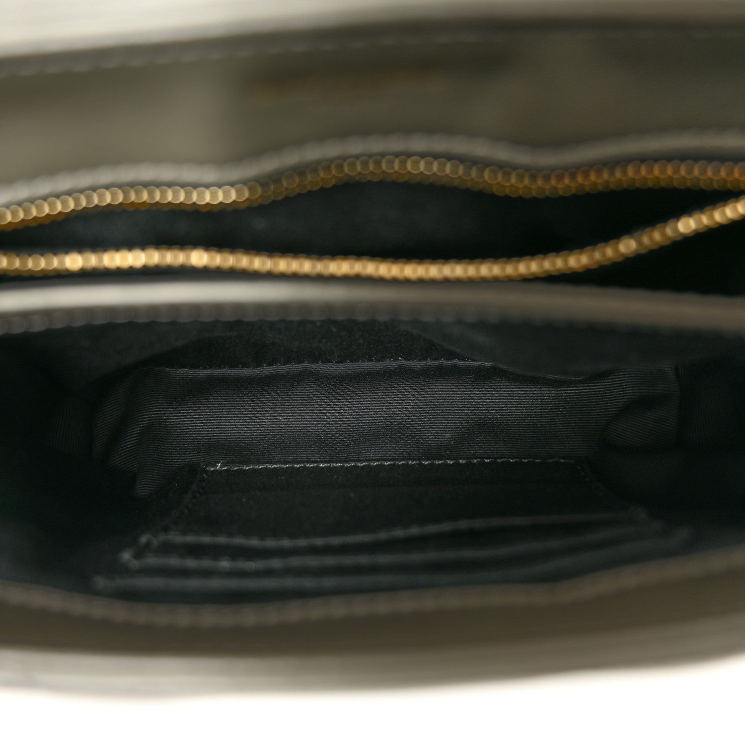 Calfskin Y Quilted Monogram Toy Loulou Crossbody Bag Grey Kaki