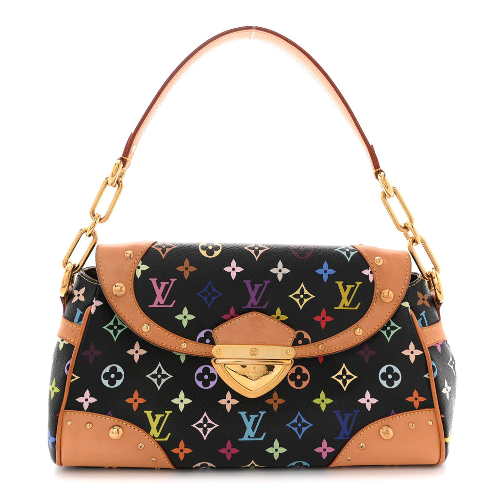 Monogram Multicolor Beverly MM Black