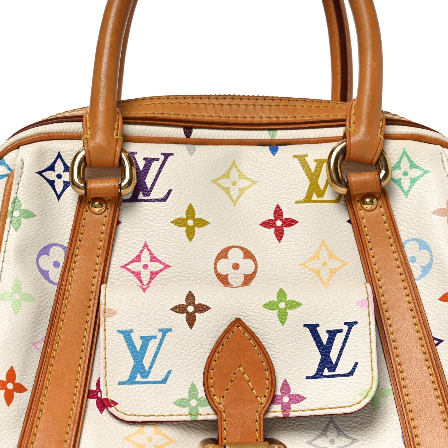 Monogram Multicolor Priscilla White