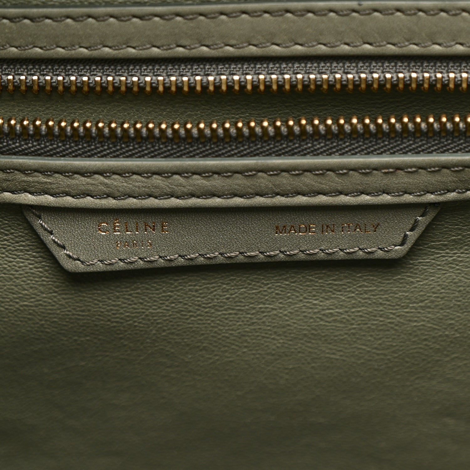Smooth Calfskin Mini Luggage Almond