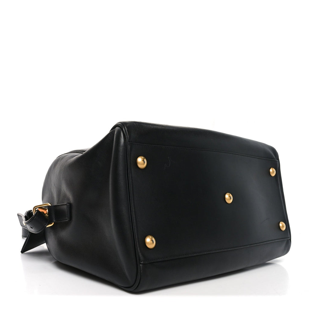 Calfskin Classic Duffle 6 Black
