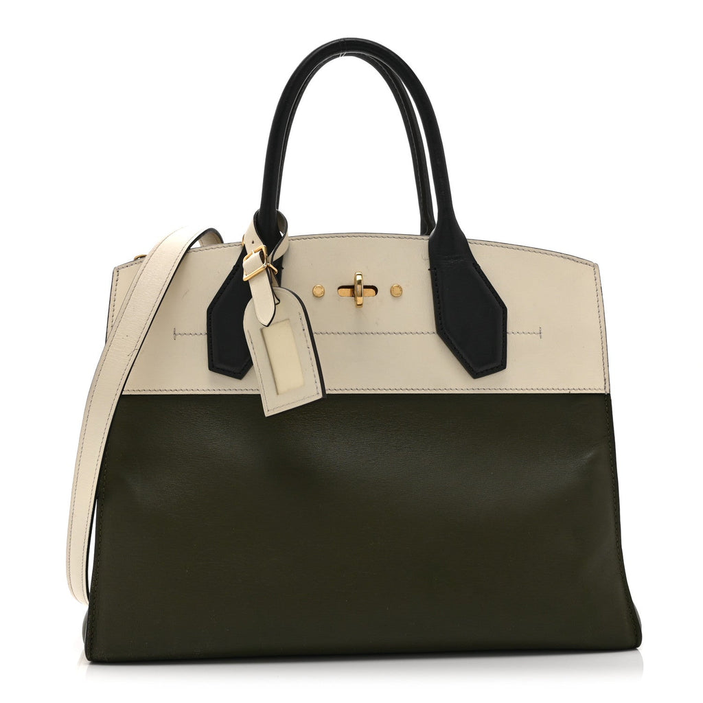Taurillon City Steamer MM Kaki Creme Black