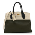 Taurillon City Steamer MM Kaki Creme Black