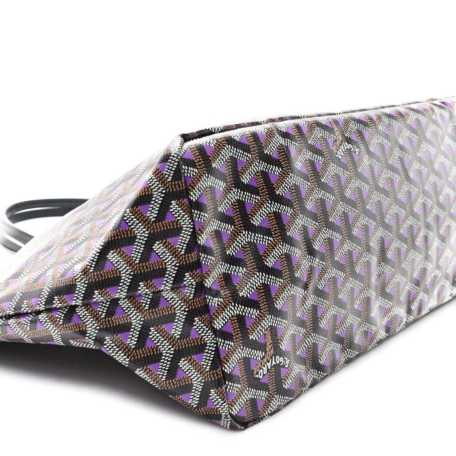 Goyardine Saint Louis Claire Voie PM Black Violet