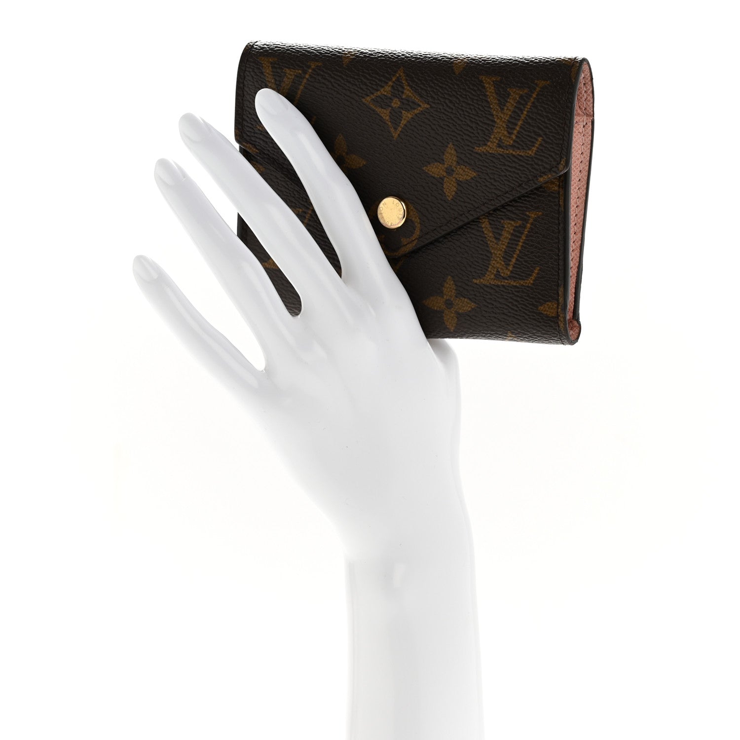 Monogram Victorine Wallet Rose Ballerine