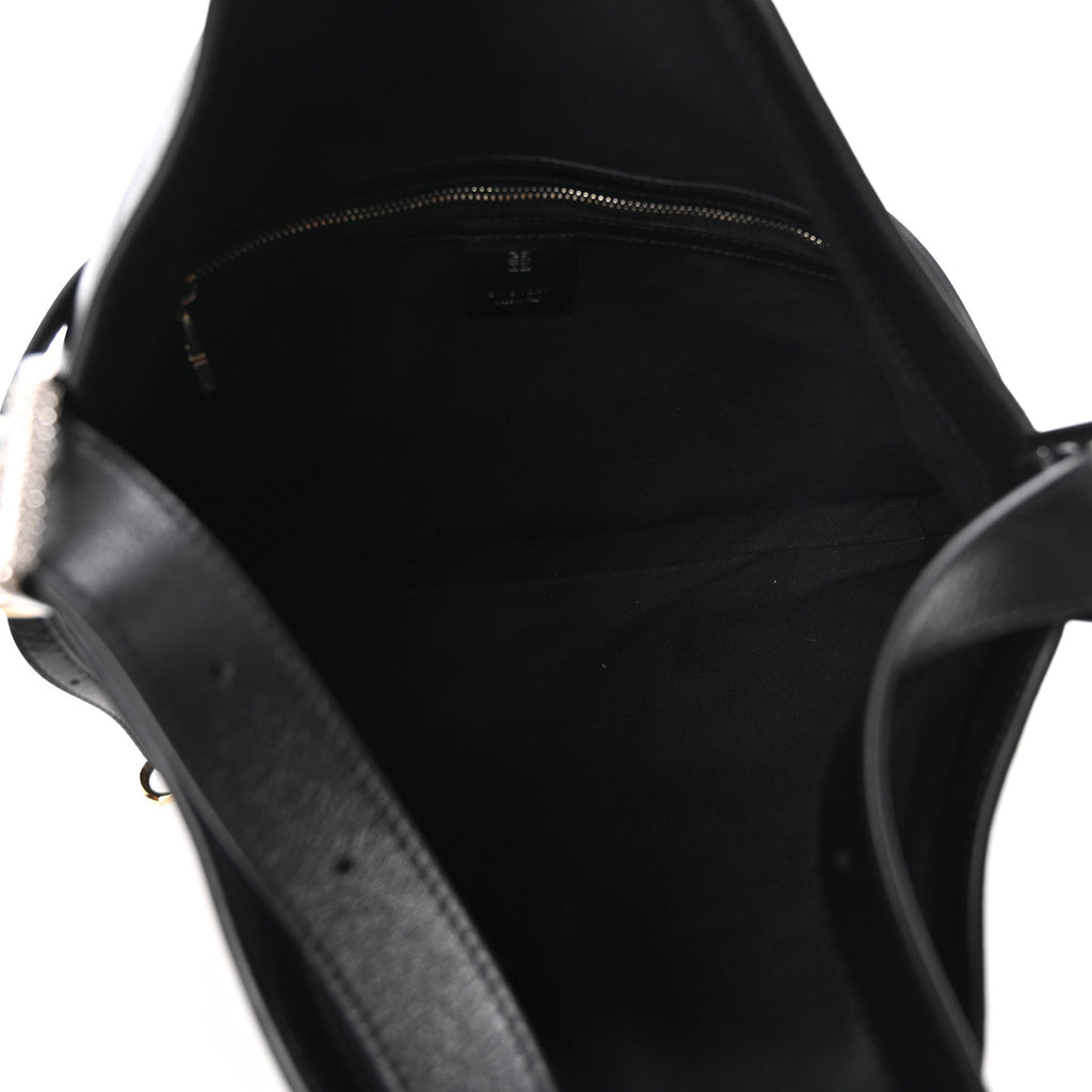 Calfskin Medium Voyou Bag Black