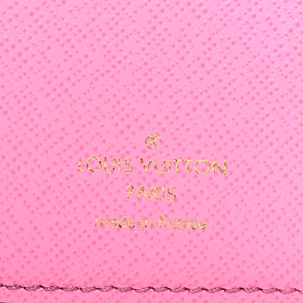 Monogram Lisa Wallet Rose Lollipop