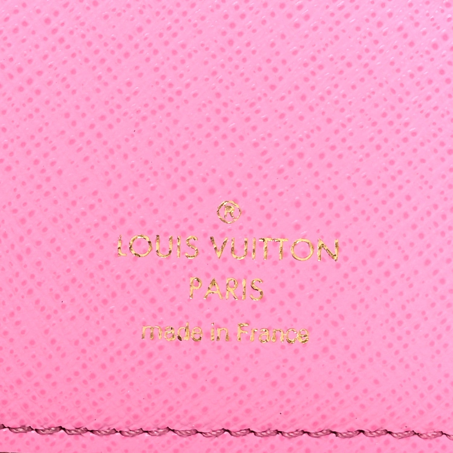 Monogram Lisa Wallet Rose Lollipop